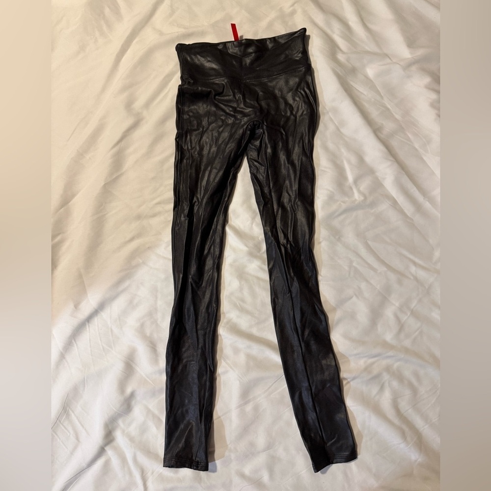 Spanx Faux Leather Leggings